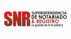 Logo de supernotariado & registro