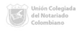 Logo Unión Colegiada de Notariado Colombiano